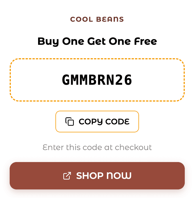 Online promo code redemption screen